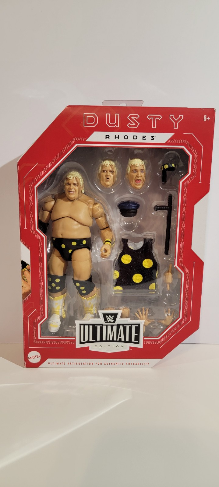 DUSTY RHODES WWE ULTIMATE EDITION SERIES FIGURE