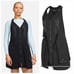 Jordan 23 Engineered Women's Black Zip Vest Mini Dress Small