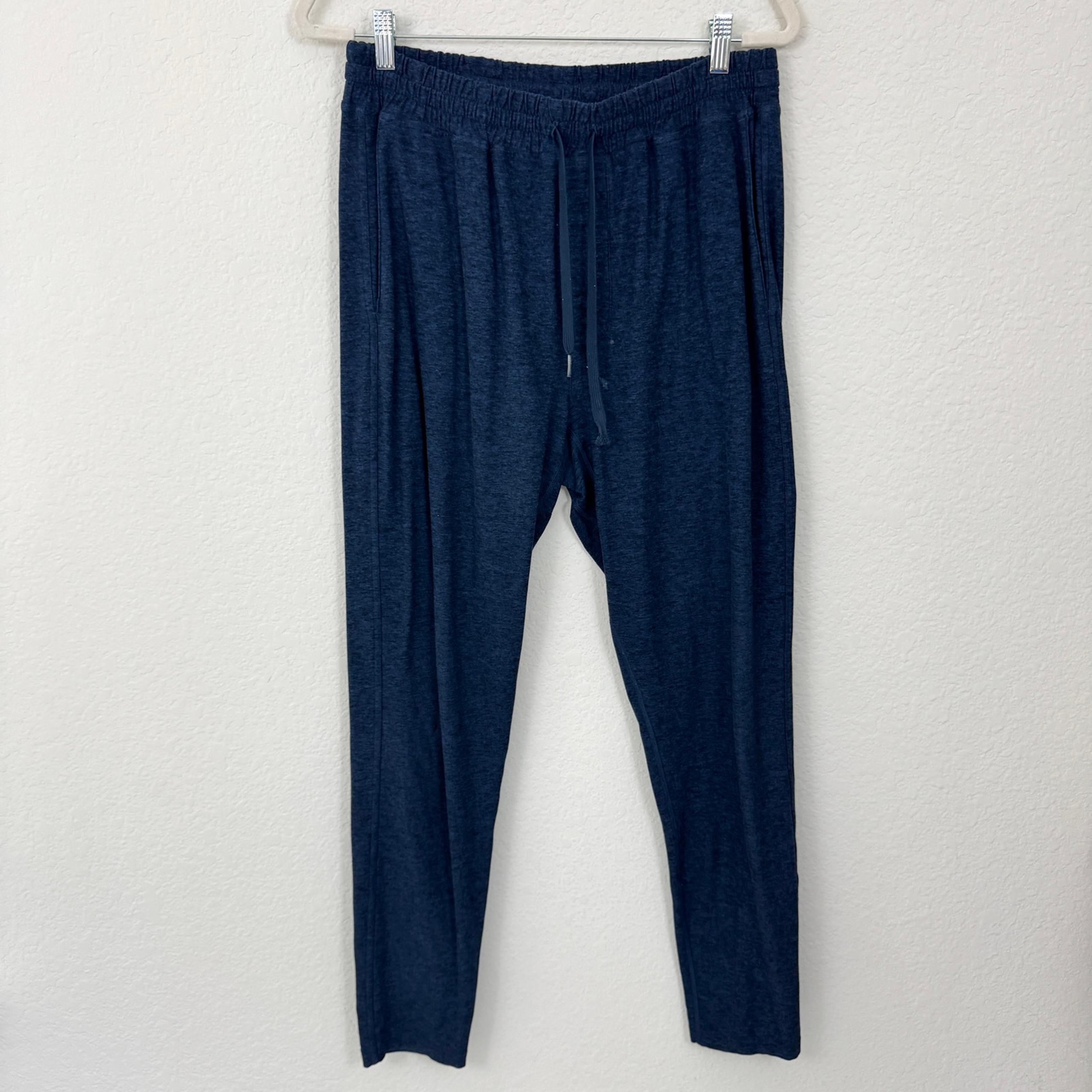Outdoor Voices Womens Cloudknit Sweatpant Size L Lightweight Athleisure Blue