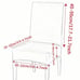 Chair cover set of 8