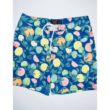 ABERCROMBIE & FITCH BLUE CITRUS SWIM SHORTS TRUNKS SIZE 30