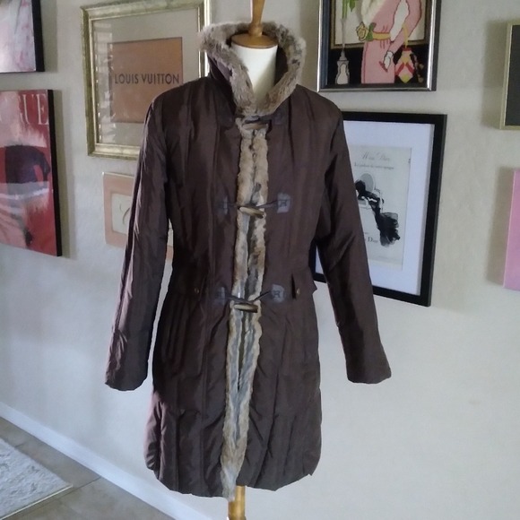 Vintage - Larry Levine Brown Puffer Down