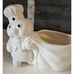 Vintage 1988 The Pillsbury Company Doughboy Scouring Pad Holder Planter 5