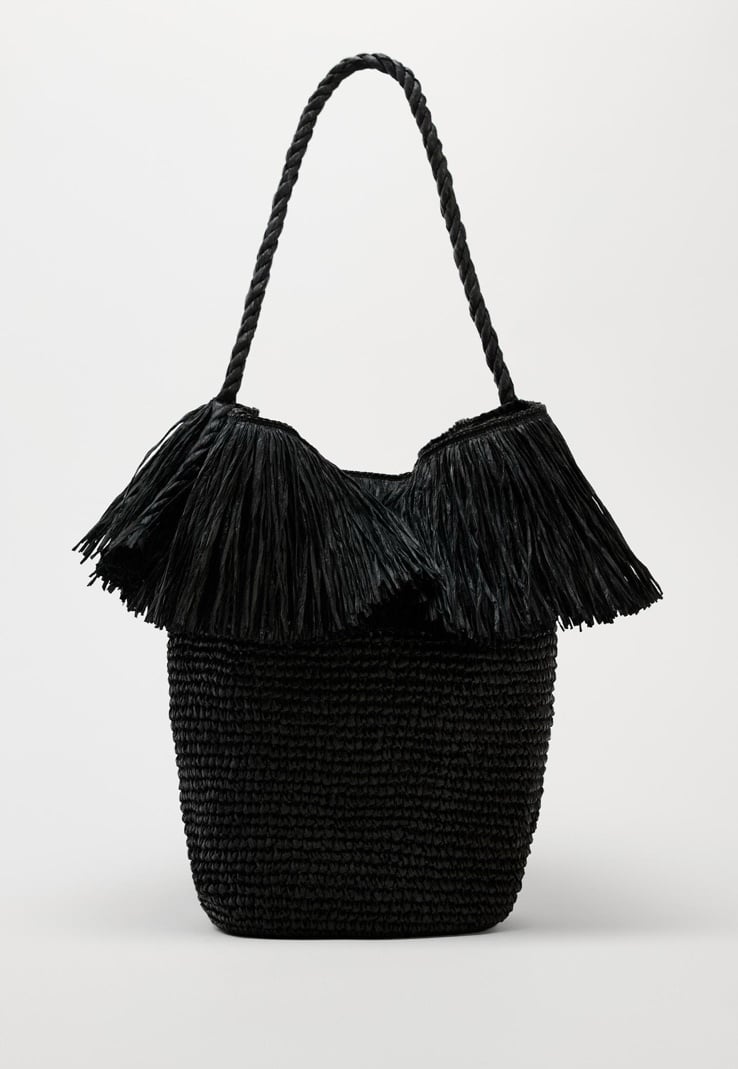 ZARA beach tote bag
