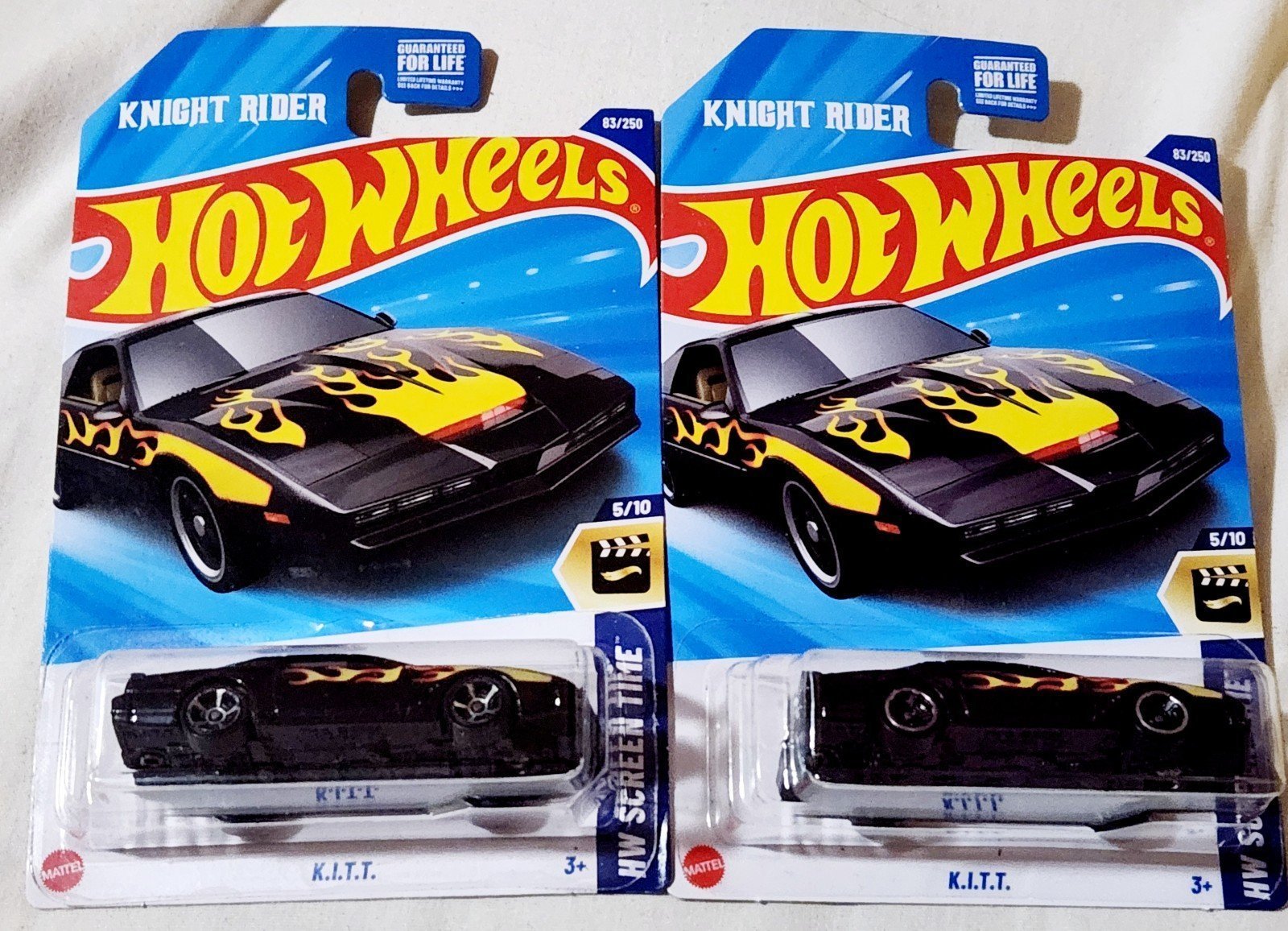 2025 HOT WHEELS HW SCREEN TIME #5/10 K.I.T.T. MC5 WHEEL ERROR NEW HTF MOC!