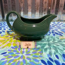 Fiesta jade gravy boat