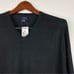 J. Crew Men's Merino Wool Blend V-Neck Sweater Black Size L NWT