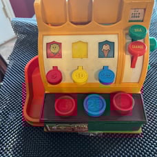 Fisher-Price vintage cashier toy