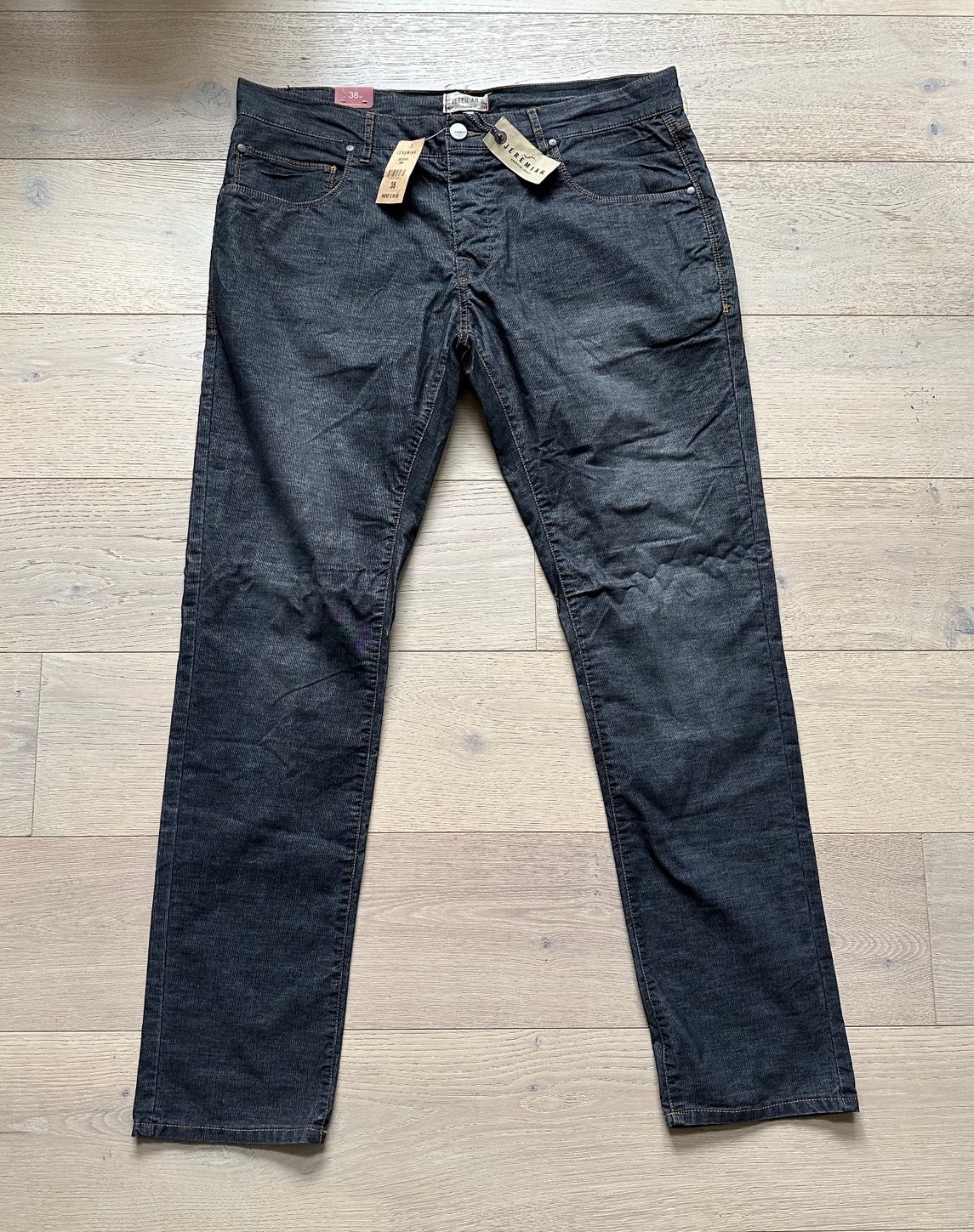 NWT Jeremiah American Legacy Corduroy Pants - Ink - Size 38w Slim Straight Fit