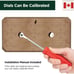 Sauna Thermometer and Hygrometer 2 in 1 - Fahrenheit & Celsius