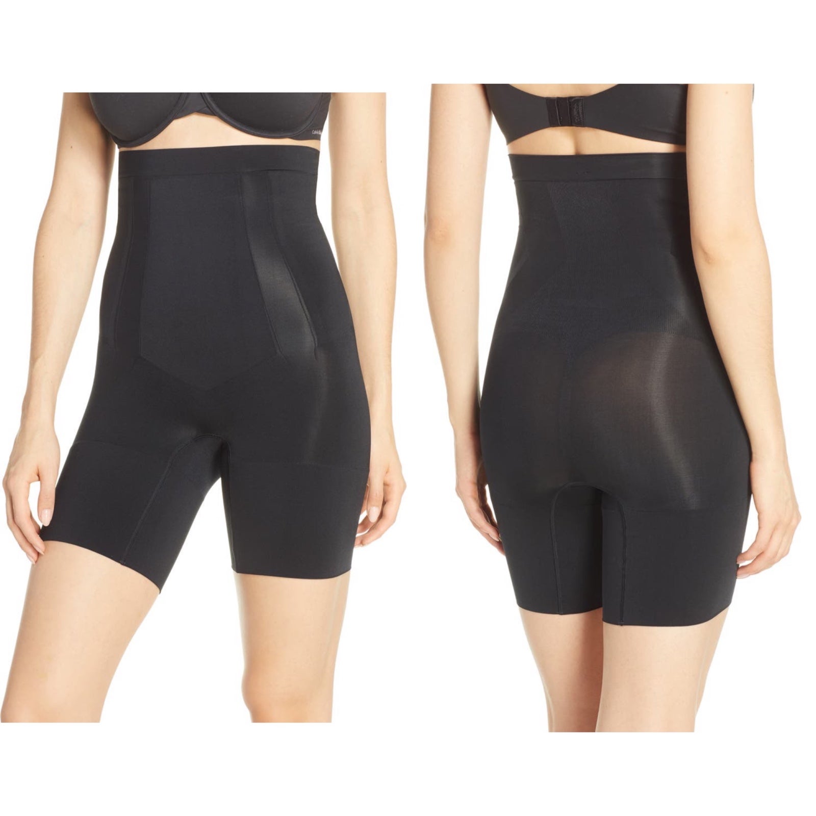 NWT SPANX OnCore High Waist Mid-Thigh Shorts