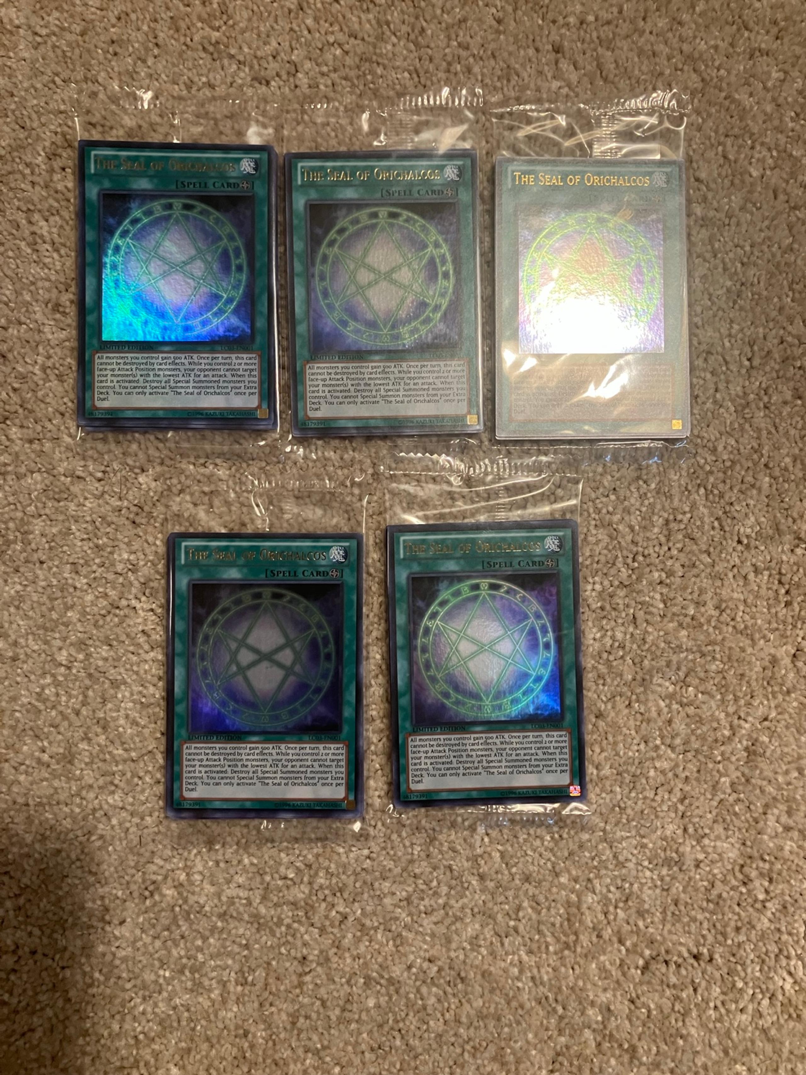 Yu-Gi-Oh Legendary Collection 3 Yugi’s World SEALED Promo’s 2017 READ