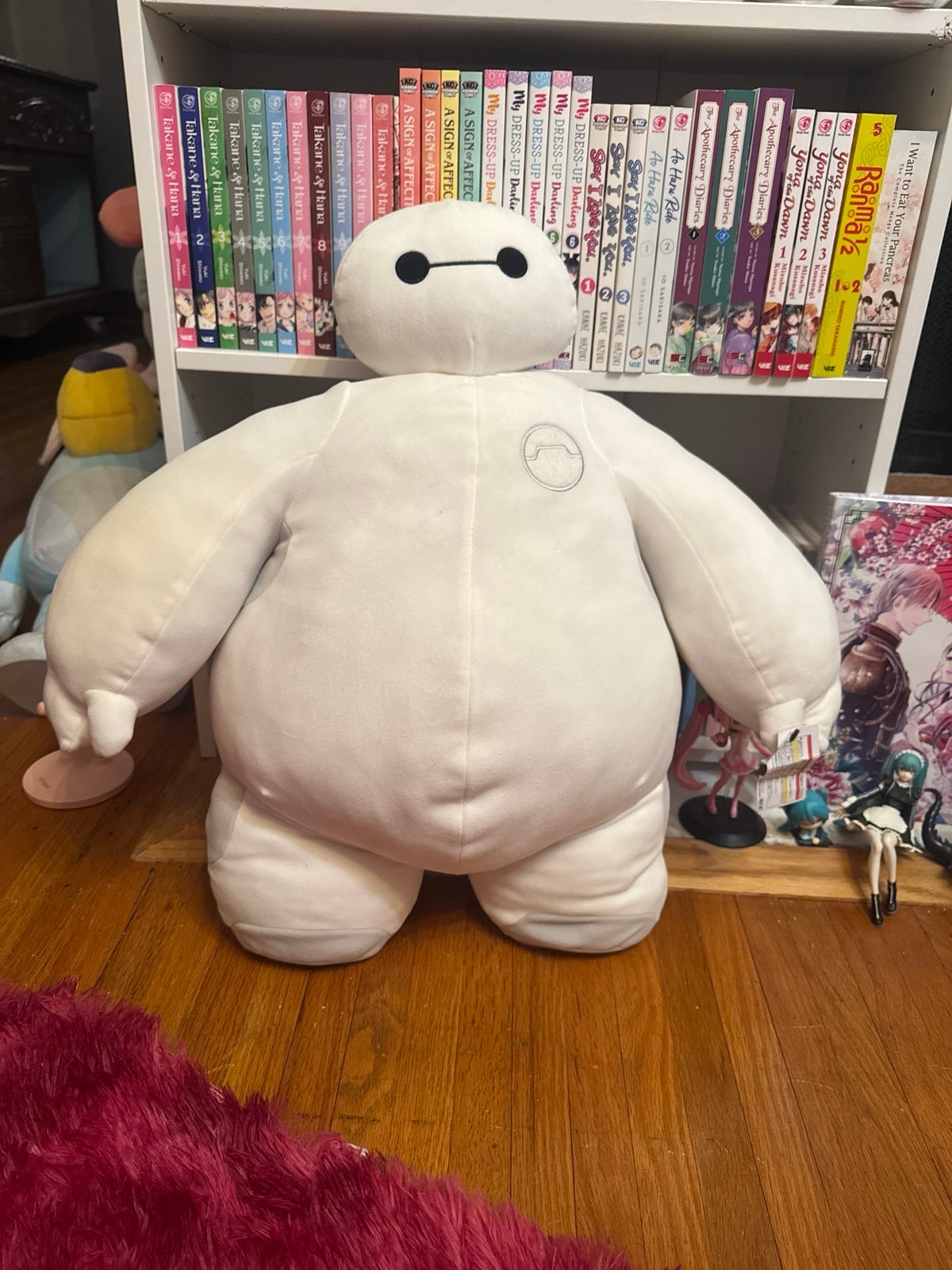 Baymax Plush Toy Large Size Baymax Cuddle Pillow [Tokyo Disney Limited]