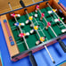 Tabletop soccer game ⚽️ Retro mini version of soccer, 34 cm, available at the bar.