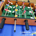 Tabletop soccer game ⚽️ Retro mini version of soccer, 34 cm, available at the bar.
