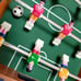Tabletop soccer game ⚽️ Retro mini version of soccer, 34 cm, available at the bar.