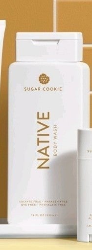 New Native Limited Edition Holiday Scent Sugar Cookie Body Wash