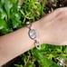 Vintage Avon Abalone Shell Mother of Pearl Bangle Bracelet