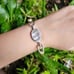 Vintage Avon Abalone Shell Mother of Pearl Bangle Bracelet