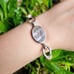 Vintage Avon Abalone Shell Mother of Pearl Bangle Bracelet
