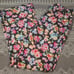 GANNI Satin Floral Pants