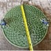 Vtg Bordallo Pinheiro Majolica Blackberry Cake Platter 12 D FREE U.S. SHIPPING