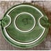 Vtg Bordallo Pinheiro Majolica Blackberry Cake Platter 12 D FREE U.S. SHIPPING