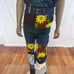 Mens Patchwork Jeans 34 Hermans Eco USA