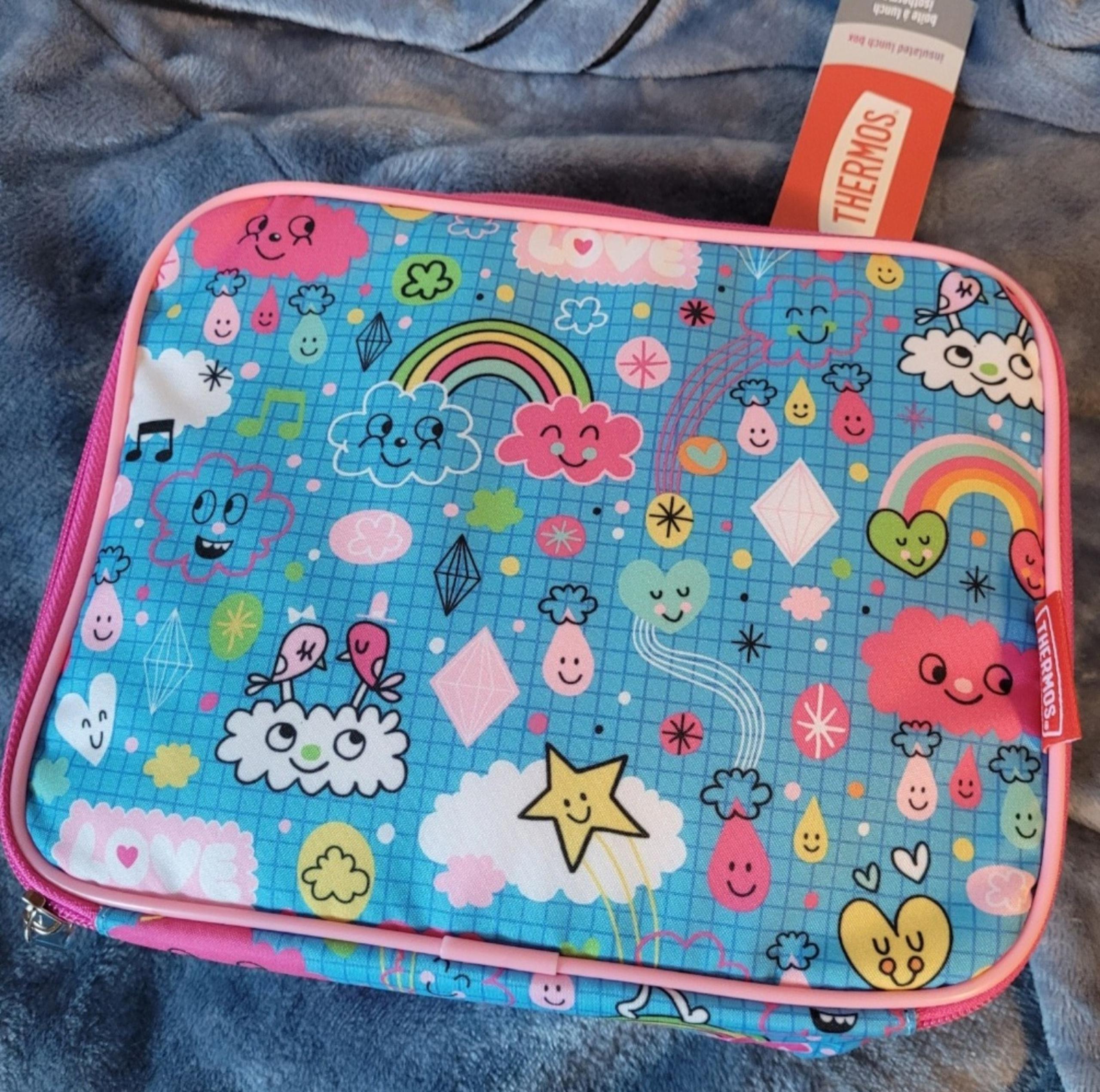 Thermos sketchbook insulated lunch bag
