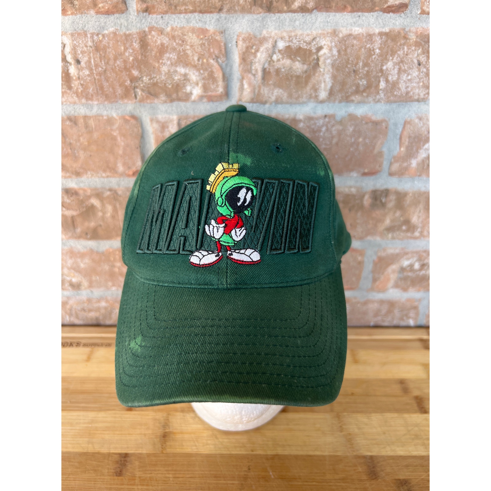 Vintage 90's Marvin The Martian Warner Brothers Looney Tunes Adult Hat Rare