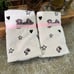 MATTEL “BARBIE” WHITE PINK PRINT BATH HAND TOWELS