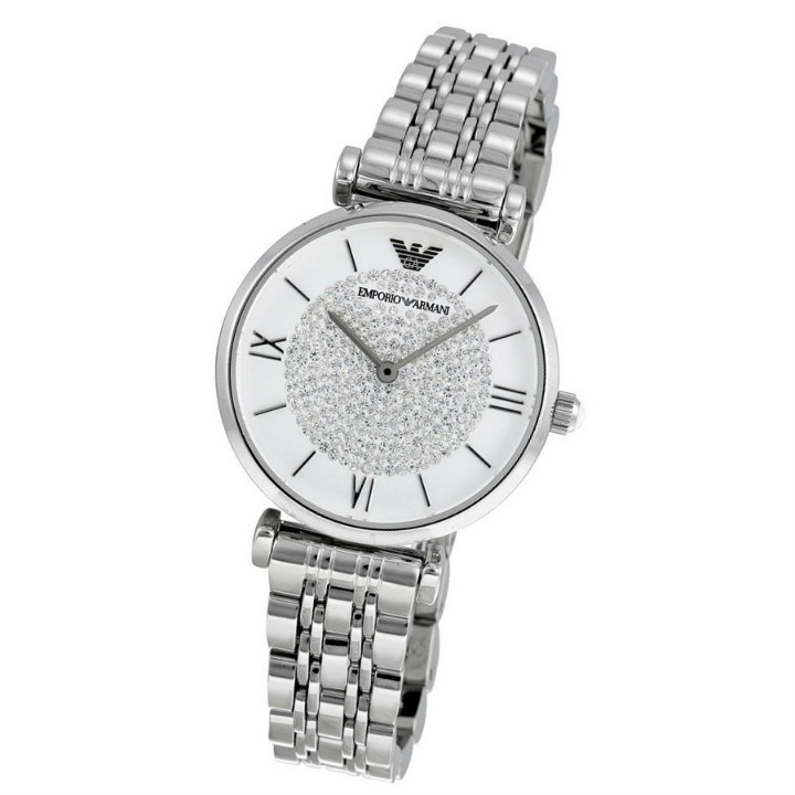 Emporio Armani Crystal Dial Watch