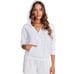 Barefoot Dreams Cozyterry Cross Over Hoodie in Sea Salt Size Medium