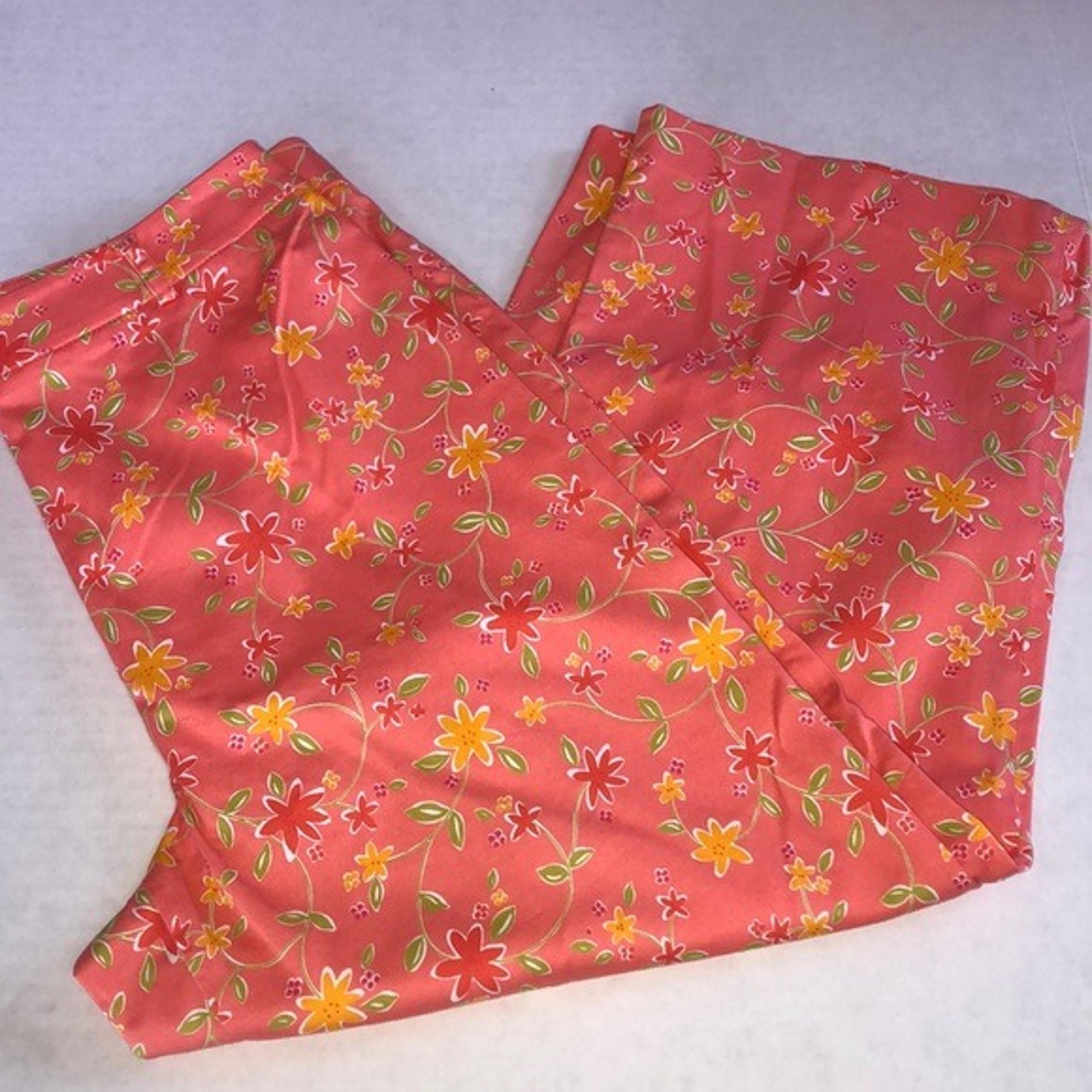 Willi Smith Stretch Crop Capri Pants 8