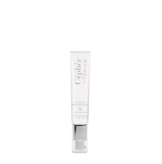 Cypher Titanium Facial Intensifier Tanning Lotion 1 oz