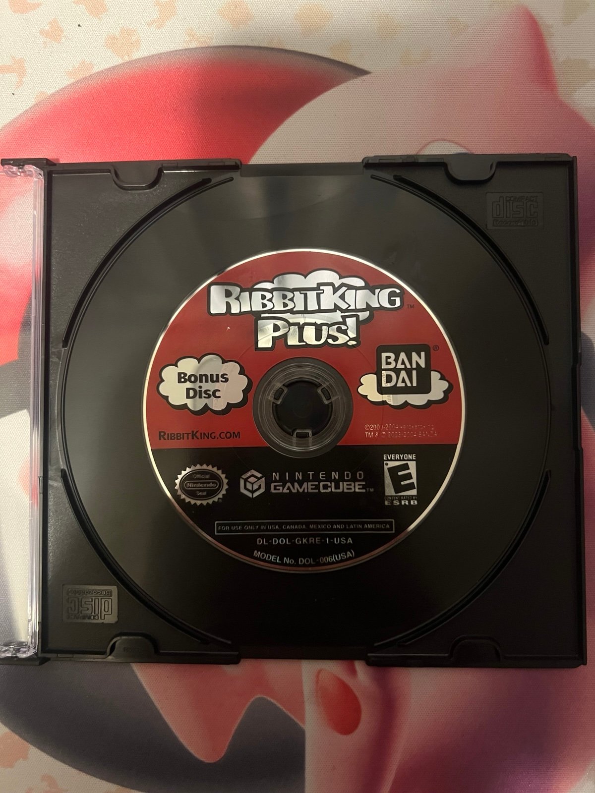 Ribbit King Nintendo GameCube Disc only