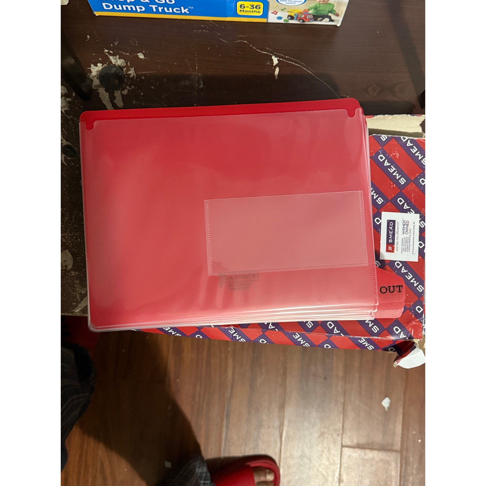 Smead End Tab Poly Out Two Pocket Bottom Position Tab Letter Size