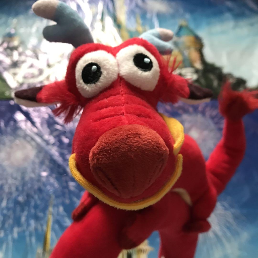Disney Mulan Mushu Ear Headband Shanghai Disneyland