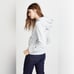 Champion Premium Reverse Weave Hooded Sweatshirt in Oxford Grey Size L