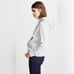 Champion Premium Reverse Weave Hooded Sweatshirt in Oxford Grey Size L