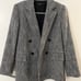 theory grey blazer size 6