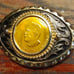 Vintage George Wallace Coin/Token Belt Buckle B