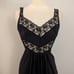 Vintage Silky Nylon Full Sweep Maxi Chemise Nightgown Slip Dress Undercover Wear
