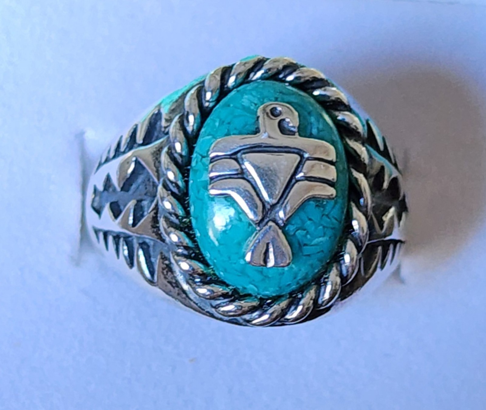 Carolyn Pollack Turquoise Ring  - NEW