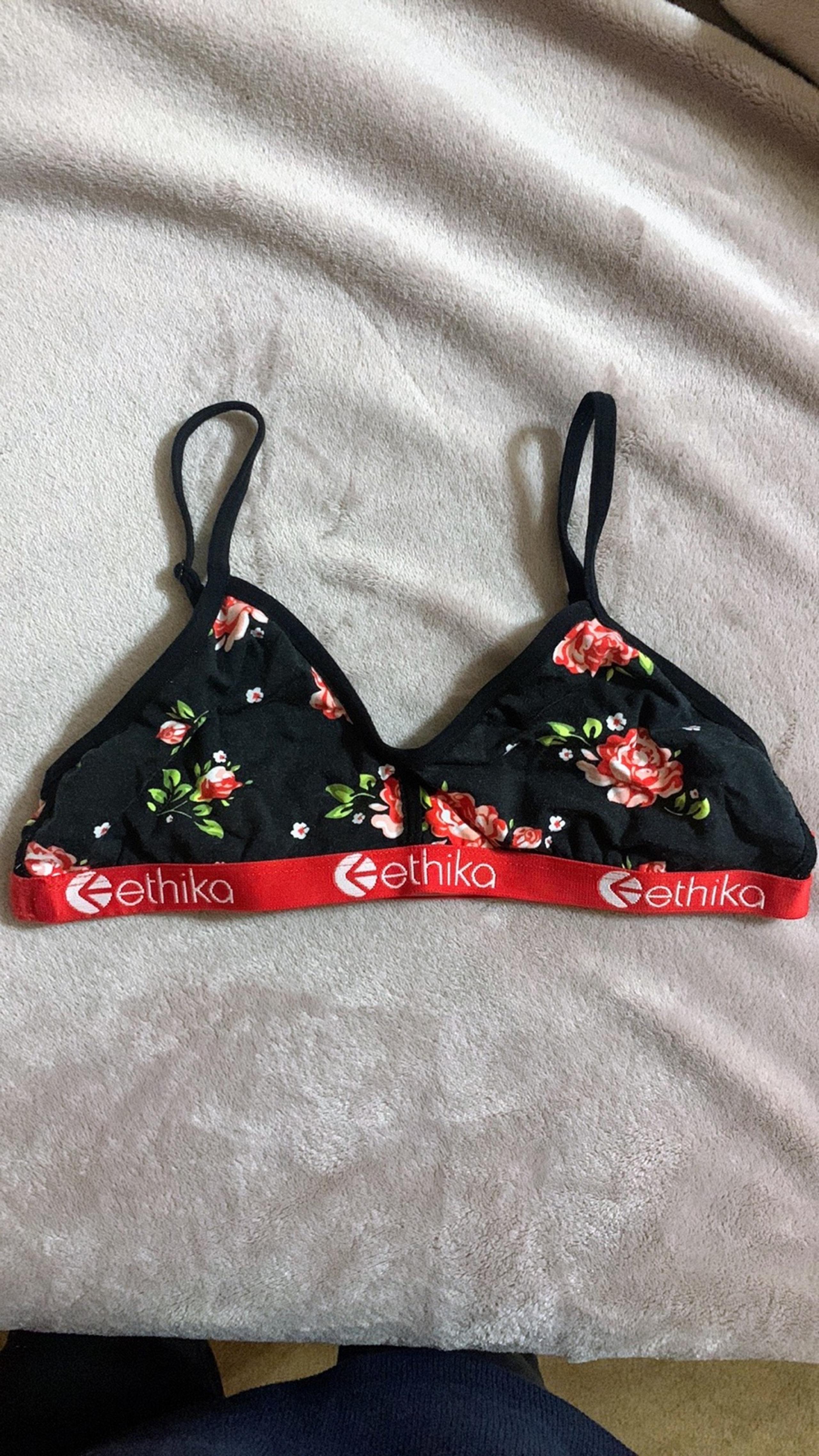 Ethika Women’s Rose bralette Small