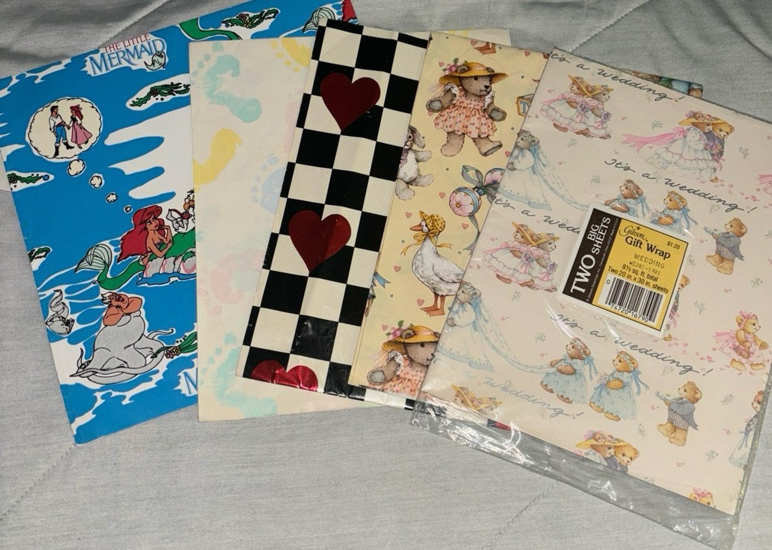 Vintage wrapping paper