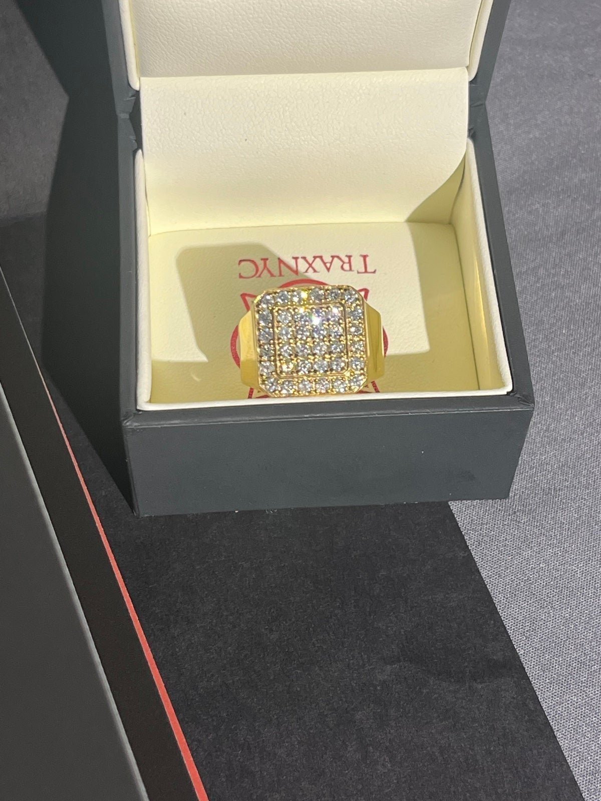 mens 10k gold Ring from traxnyc item number 10017