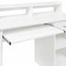 Computer Desk Writing Table with Drawer Shelves White