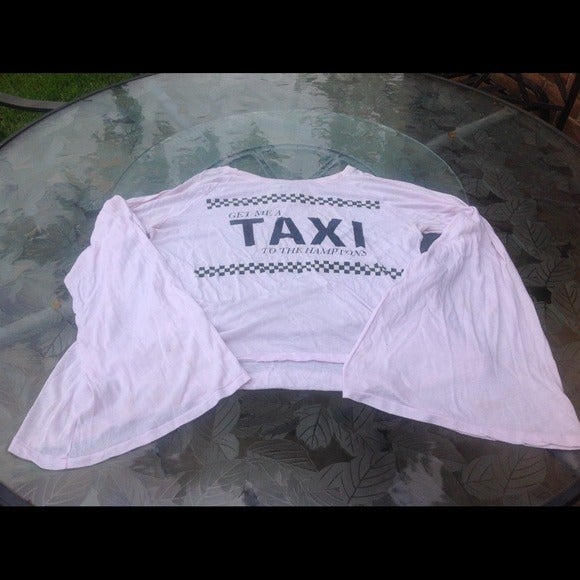 Wildfox hamptons flair sleeve tee shirt size small