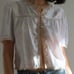Vintage lace lingerie top